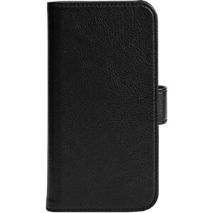 Essentials Samsung A22 5G PU wallet, detachable,3 cards,Black