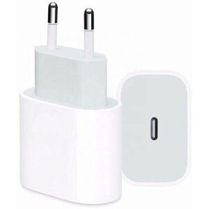 I Charger iPhone charger for Apple 12 Pro Max USB-C power adapter 20W PD White