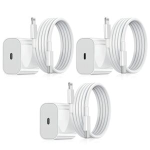 Generic Oplader til iPhone - Hurtiglader - Adapter + Kabel 20W USB-C