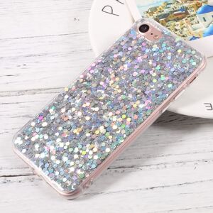 Apple iPhone 7/8/SE 2020 Cover Glitter Paljetter Sølv