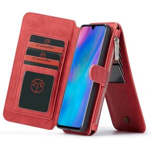 CaseMe Multi Wallet 14-kort Huawei P30 (ELE-L29) : farve - rød