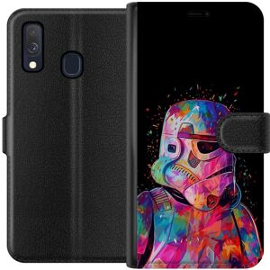 Generic Samsung Galaxy A40 Tegnebogsetui Star Wars Stormtrooper