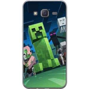 Generic Samsung Galaxy J5 Cover / Mobilcover - MineCraft