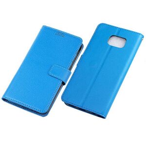 CaseOnline Wallet cover 3-kort Samsung Galaxy S6 Edge Plus (SM-G928F) : farve - blå