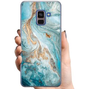 Generic Samsung Galaxy A8 (2018) TPU Mobilcover Magisk Marmor