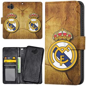 Generic Huawei Y6 (2017) - Mobilcover/Etui Cover Real Madrid