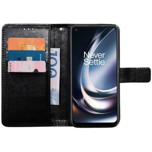 CaseOnline Wallet cover 3-kort OnePlus Nord CE 2 Lite 5G - Sort