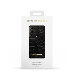 iDeal of Sweden Atelier Case Galaxy S21U Neo Noir Croco Rcyld Mtr