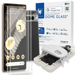 Whitestone Dome Google Pixel 7 Pro Skærmbeskytter Dome Glass 2-pak