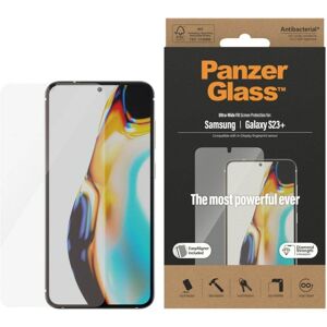 PanzerGlass Samsung Galaxy S23 Plus Skærmbeskytter Ultra-Wide Fit EasyAligner