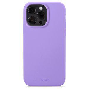 Holdit Silicone Case iPhone 14 Pro Violet