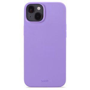 Holdit Silicone Case iPhone 14 Violet