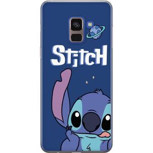 Generic Samsung Galaxy A8 (2018) Gennemsigtig cover Stitch
