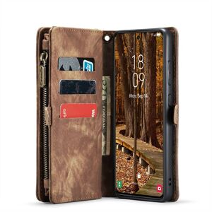 Multi Wallet CaseMe 11-kort Samsung Galaxy S23 FE - Brun