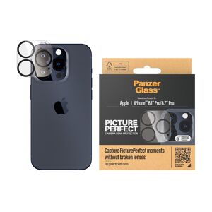 PanzerGlass iPhone 15 Pro/iPhone 15 Pro Max Kameralinsebeskytter PicturePerfect