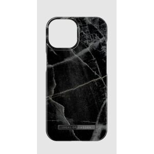 iDeal of Sweden Fashion-etui til iPhone 15 (Black Thunder Marble)