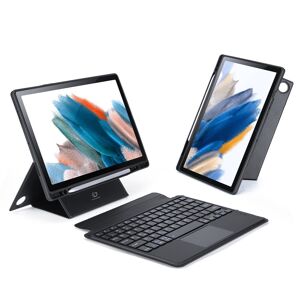 DUX DUCIS Samsung Galaxy Tab A8 10.5 X200 X205 Etui Aftageligt tastatur Sort