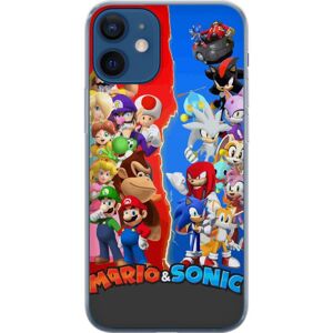 Generic Apple iPhone 12  Gennemsigtig cover Super Mario