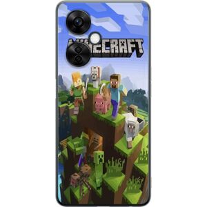 Generic OnePlus Nord CE 3 Lite Gennemsigtig cover Minecraft