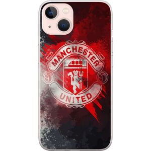 Generic Apple iPhone 13 Gennemsigtig cover Manchester United