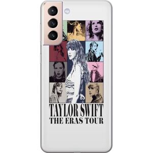 Generic Samsung Galaxy S21 Gennemsigtig cover Taylor Swift