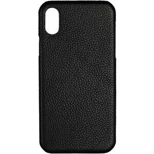 Onsala iPhone X/Xs Cover Ægte Læder Sort