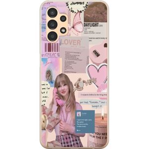 Generic Samsung Galaxy A13 Gennemsigtig cover Taylor Swift