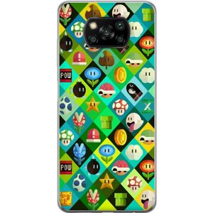 Generic Xiaomi Poco X3 NFC Gennemsigtig cover Super Mario