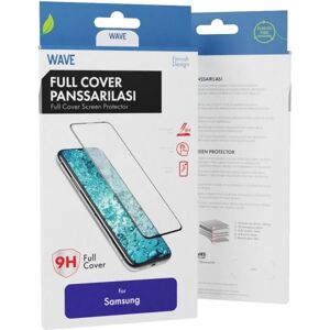 Wave Full Cover -beskyttelsesglas, Samsung Galaxy A80, sort