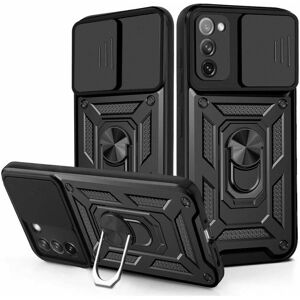 MediaTronixs Case Shockproof ARMOUR Stand Phone Cover Samsung Galaxy S24 Ultra Black