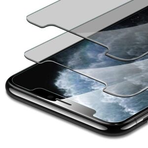 ExpressVaruhuset 2-PACK iPhone 12 Privacy Hærdet glas 0,26 mm 2,5D 9H