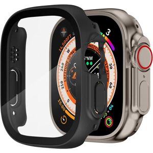 ExpressVaruhuset 2-PACK Apple Watch Ultra 1/2 (49mm) Stötdämpande Skal 9H Härdat Glas 2in1