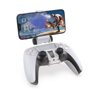 eforyou iPhone holder til PlayStation 5 spilcontroller til Call of Duty, Apple arcade osv. (også velegnet til andre smartphones)