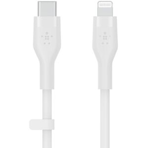 Belkin USB-C KABEL - LYN, SILIKONE, 2M, HVID