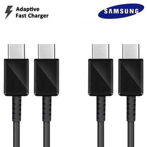 2 Pack 1m till Samsung S22/S21/S20 USB-C To USB-C Kabel EP-DG975