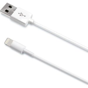 Celly Lightning Til Usb Kabel, 1 Meter, Hvid