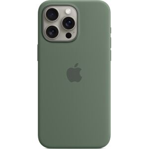 Apple Iphone 15 Pro Max Silikone Cover, Cypresgrøn