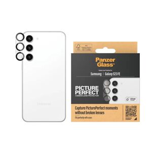 Samsung Galaxy S23 FE PanzerGlass PicturePerfect - Kamerabeskyttelse - Gennemsigtig / Sort