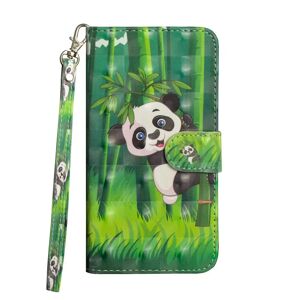 EIDERWOOD iPhone XR Læder Cover m. Pung & Strop - Panda