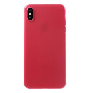 MOBILCOVERS.DK iPhone Xs Max Ultra-thin Plastik Cover - Rød