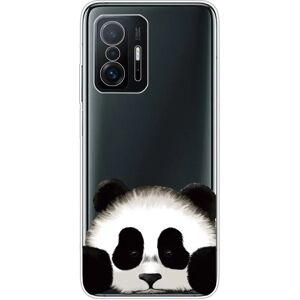 MOBILCOVERS.DK Xiaomi 11T / 11T Pro Fleksibelt Plastik Cover m. Print - Panda