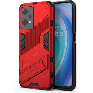 MOBILCOVERS.DK OnePlus Nord CE 2 Lite (5G) Hybrid Håndværker Cover m. Kickstand - Rød