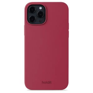 Holdit iPhone 12 / 12 Pro Soft Touch Silikone Case - Red Velvet