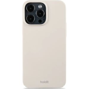 Holdit iPhone 15 Pro Max Slim Case - Light Beige