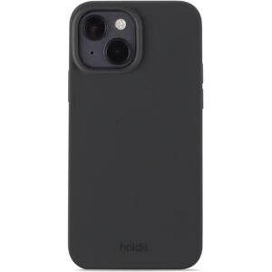 Holdit iPhone 15 Soft Touch Silikone Case - Black