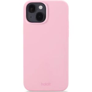 Holdit iPhone 15 Soft Touch Silikone Case - Pink