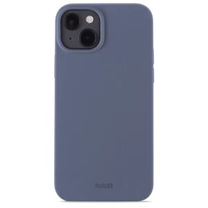 Holdit iPhone 15 Plus Soft Touch Silikone Case - Pacific Blue