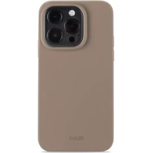 Holdit iPhone 15 Pro Soft Touch Silikone Case - Mocha Brown