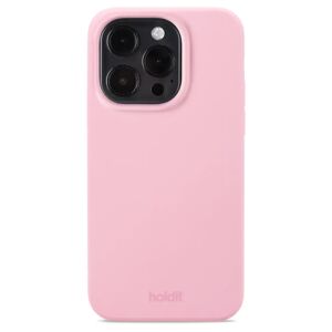 Holdit iPhone 15 Pro Soft Touch Silikone Case - Pink