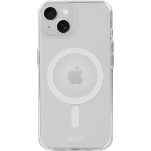 Holdit iPhone 15 / 14 / 13 MagSafe Case - Transparent / White